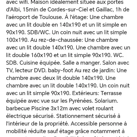 12 à 14 Personnes Proche Albi *